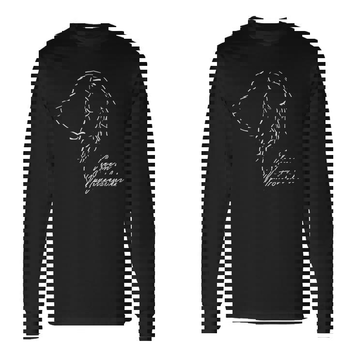 Small Münsterländer Profile Dog Breed Dog Langarmshirts Geschenkideen