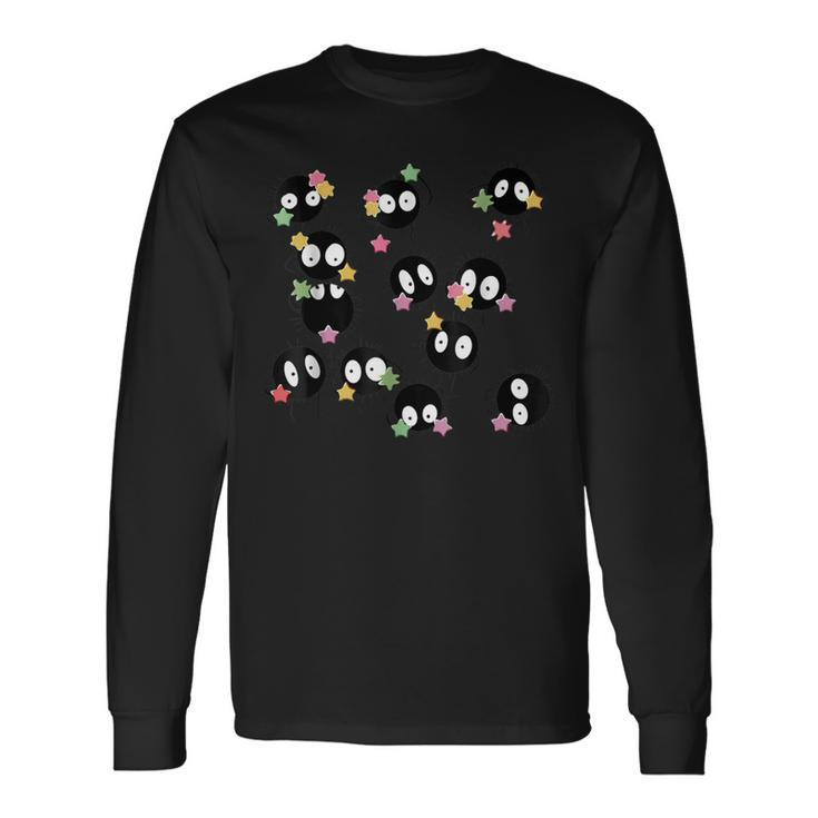 Sootballs Susuwatari The Soot Sprites For Anime Lovers Long Sleeve T-Shirt