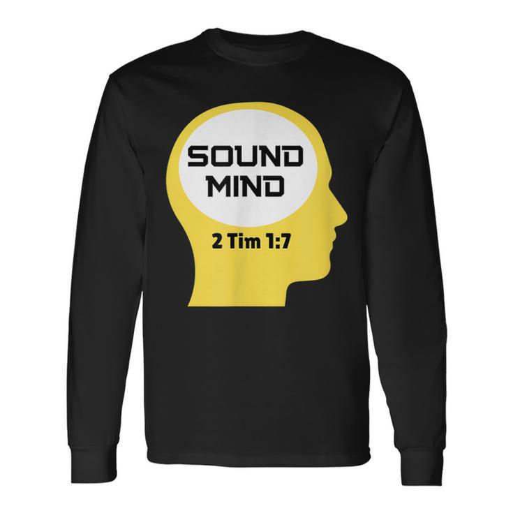 Sound Mind Long Sleeve T-Shirt