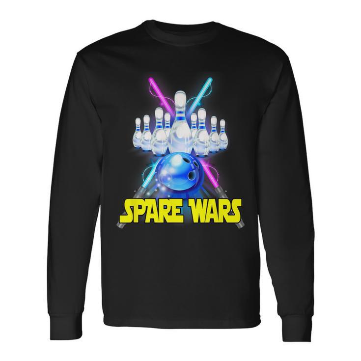 Spare Wars Matching Bowling Team Long Sleeve T-Shirt