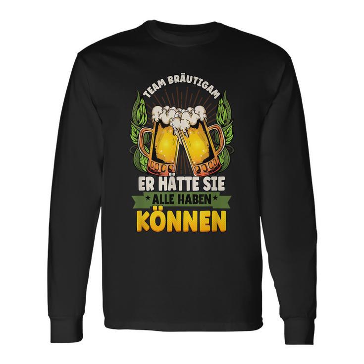 Stag Party Team Groom S Langarmshirts Geschenkideen