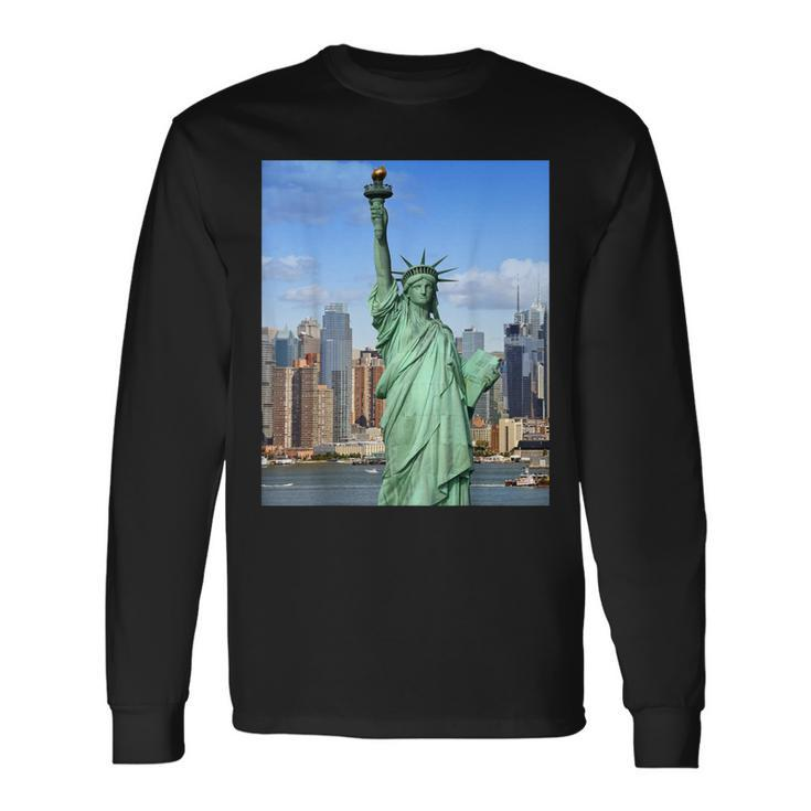 Statue Of Liberty Newyork City Long Sleeve T-Shirt
