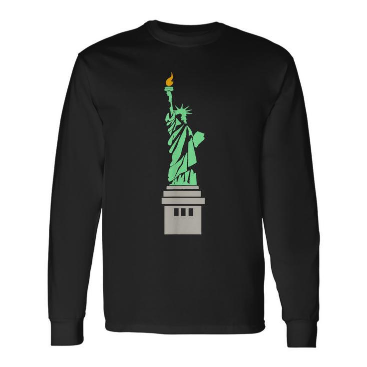 Statue Of Liberty T Nyc Statue Long Sleeve T-Shirt