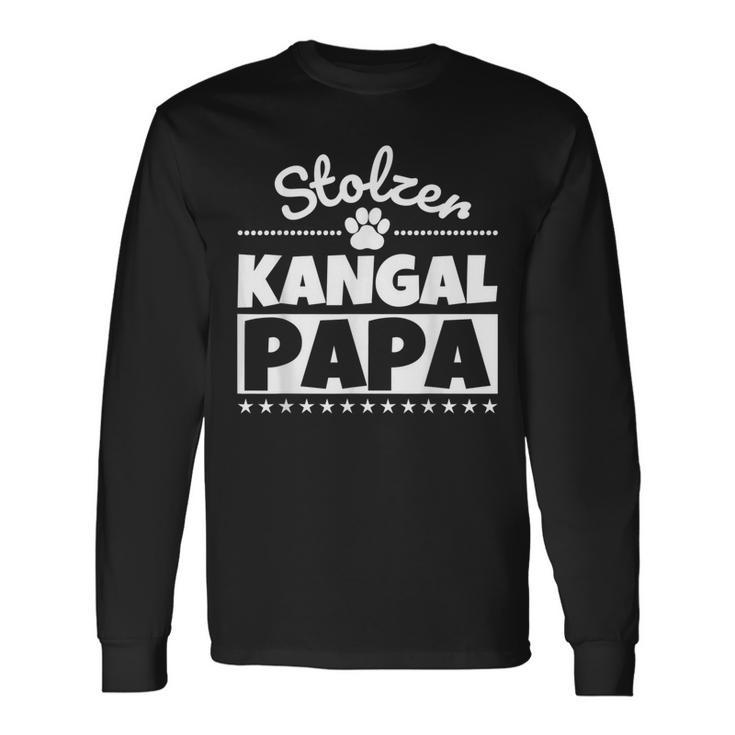 Stolzer Kangal Papa Langarmshirts Geschenkideen