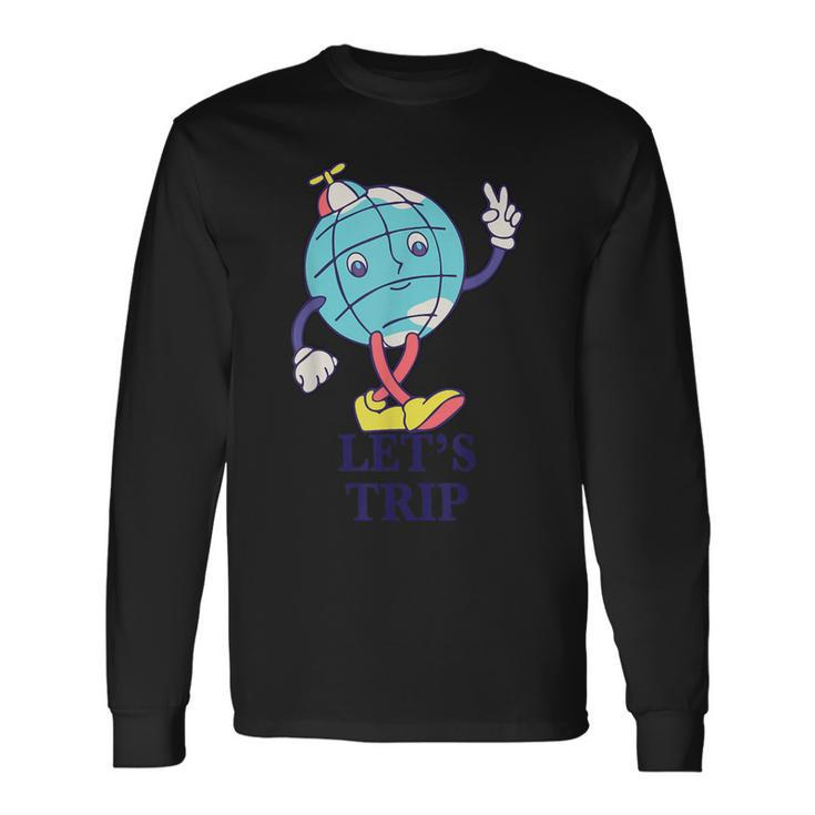 Sturniolo Triplets Let's Trip Classic Girls Trip Vacation Long Sleeve T-Shirt
