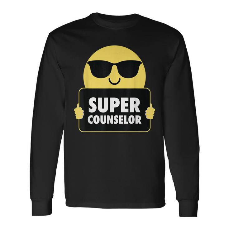 Super Counselor Sunglasses Long Sleeve T-Shirt