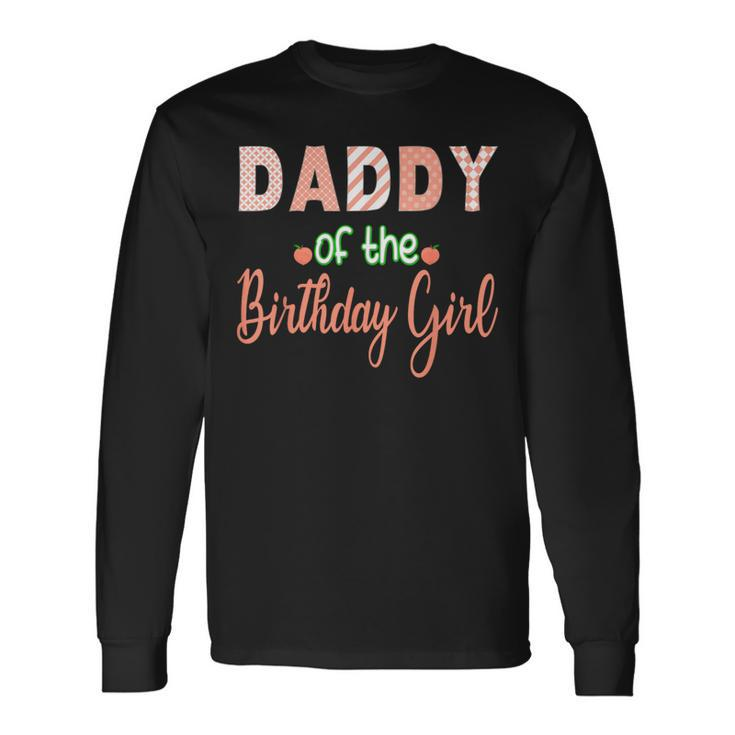 Sweet Peach Birthday Summer 1St B-Day Outfit Long Sleeve T-Shirt Gifts ideas