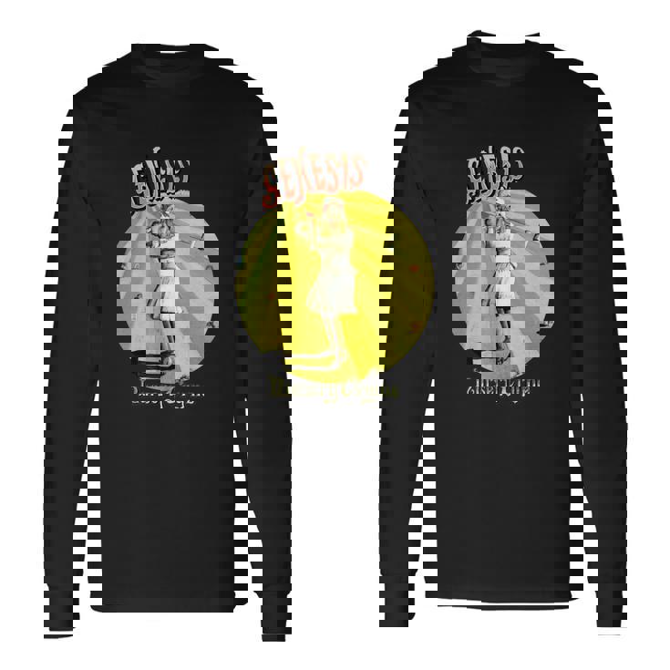 T-shirt à manches longues Genesis Nursery Cryme, Design Vintage pour Fans