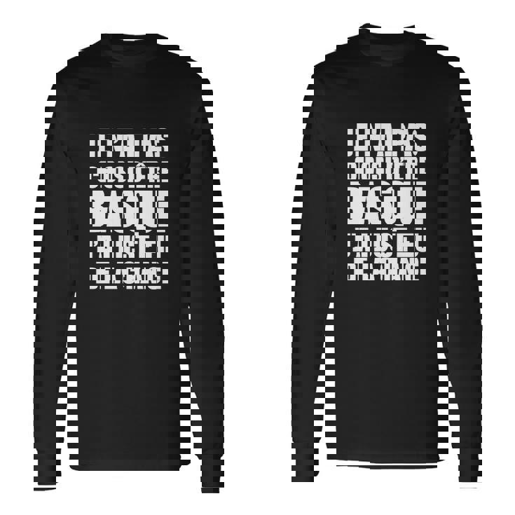 T-shirt à manches longues Les Basques avec Motifs Traditionnels