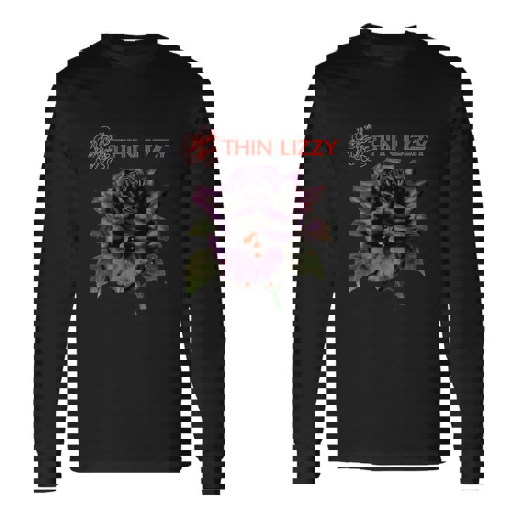 T-shirt à manches longues Thin Lizzy Black Rose, Légende du Rock