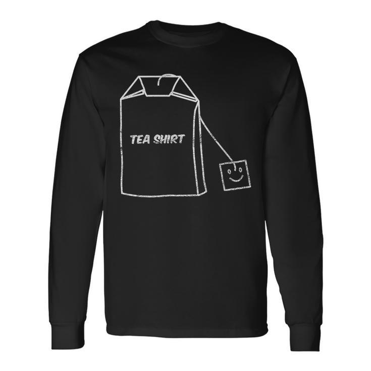 Tea Tea Bag For Tea Lovers Tea Drinker Langarmshirts Geschenkideen