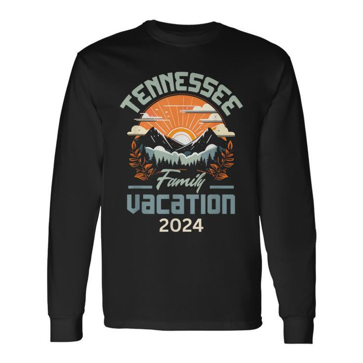 Tennessee 2024 Vacation Family Matching Group Long Sleeve T-Shirt Gifts ideas