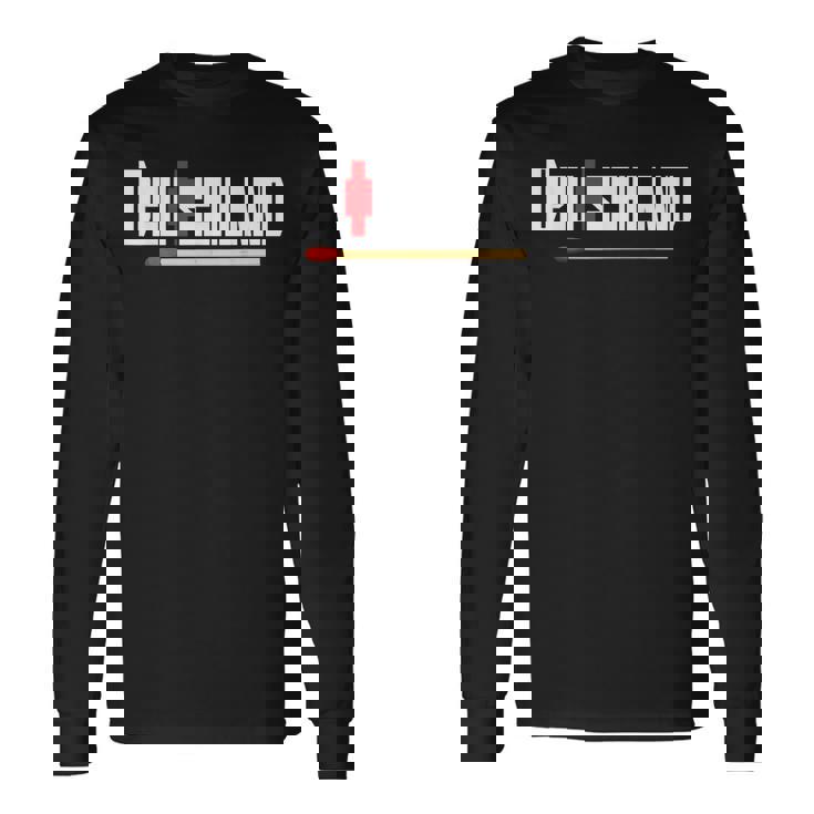 Texto Manche Führen Manche Folgen Lustiges Camiseta de manga larga