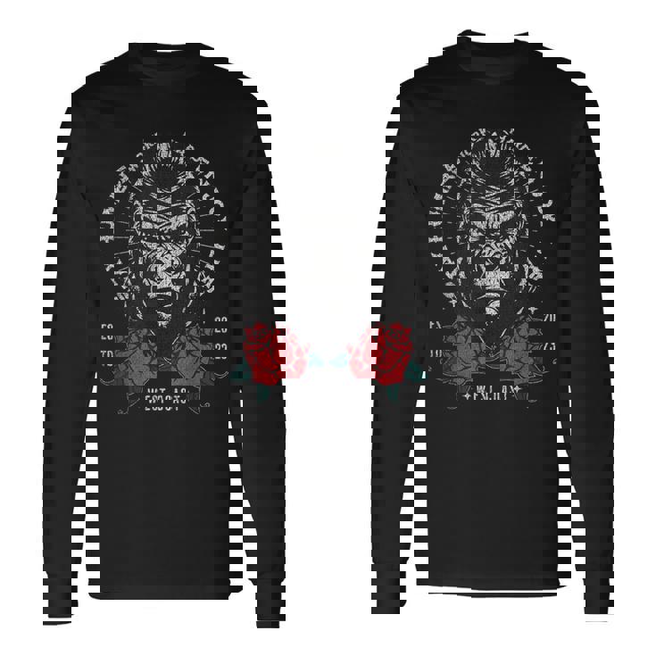 Trabaja Duro Bjj Grappling Gym Jiu Jitsu Camiseta de manga larga