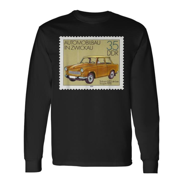 Trabant 601 S Trabant Retro Car Go Trabi Long Sleeve T-Shirt