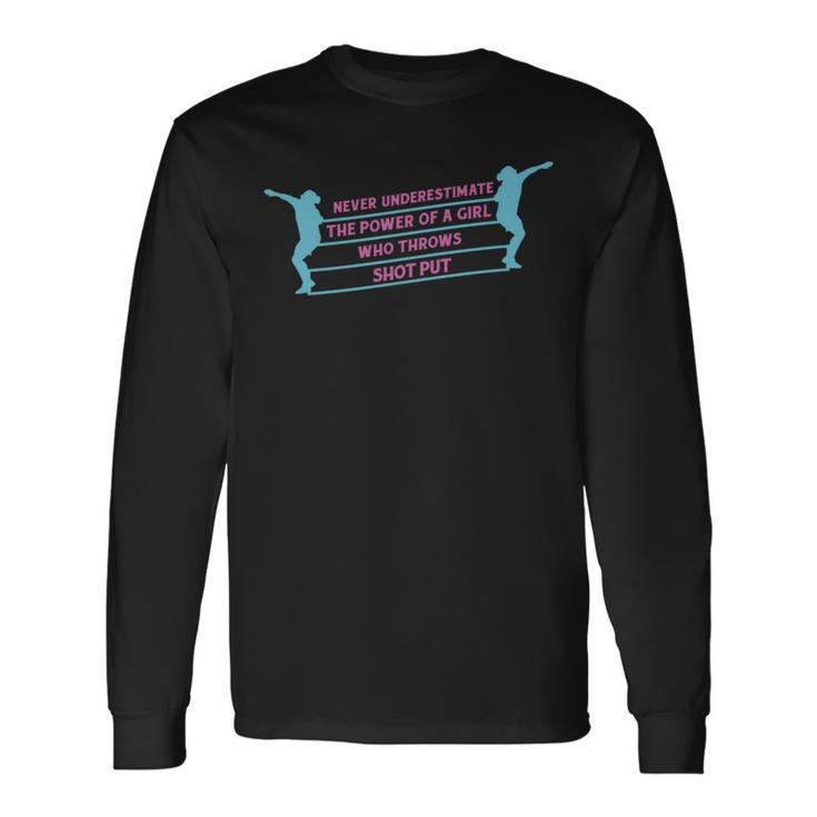 Track And Field Long Sleeve T-Shirt