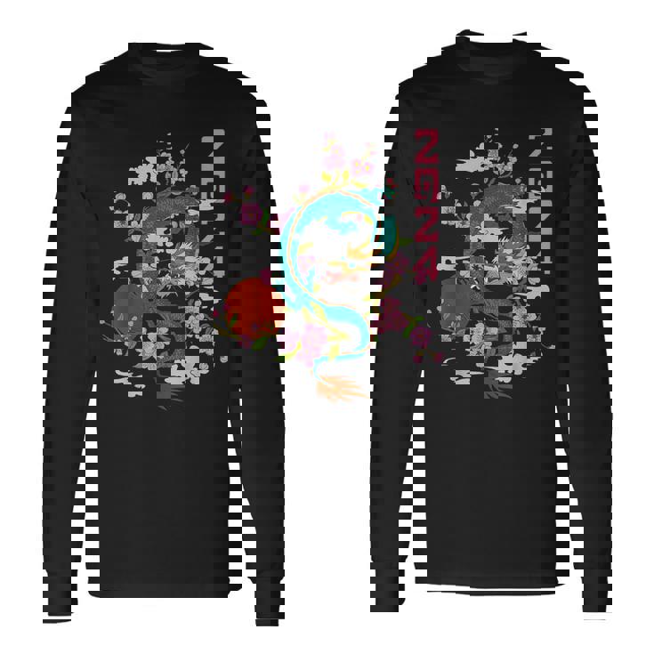Legendary Chinese Dragon Symbol Of Strength Long Sleeve T