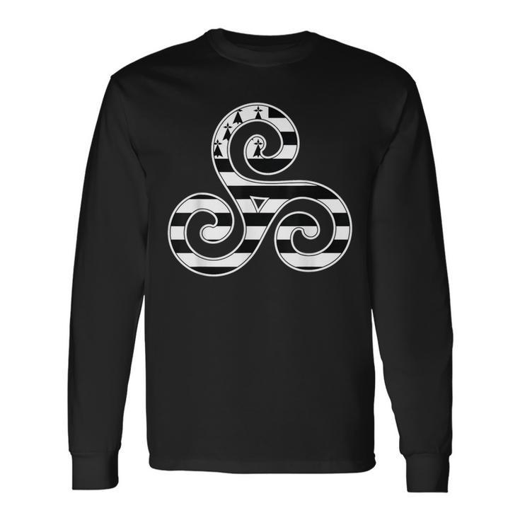 T-Shirt Bretagne BREIZH - Motif Triskell Et Gwen Ha Du - Coton Noir, Neuf Avec Étiquettes - Pour Homme