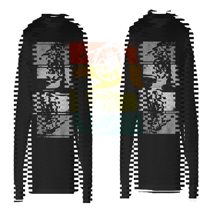 Trompas Dibujo Trompa Instrumento Musical Camiseta de manga larga