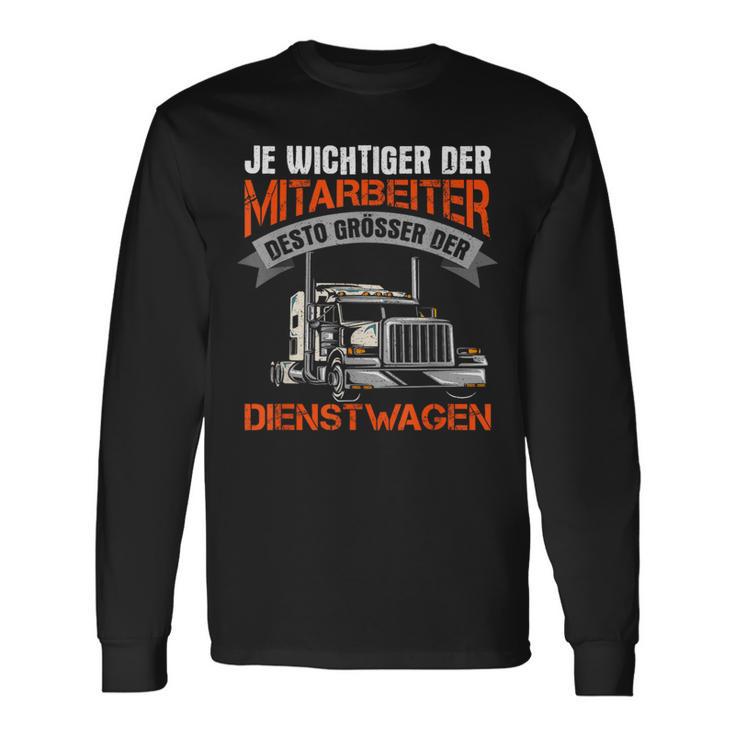 Truck Driver Truck Slogan Langarmshirts Geschenkideen