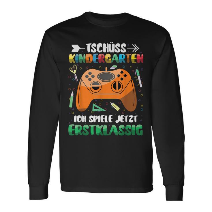 Tschüss Kindergarten Ich Spiele Jetzt Erstklassig Langarmshirts Geschenkideen