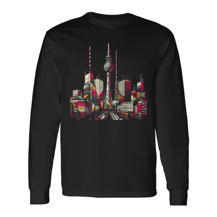 Turm Über Berlin Langarmshirts Geschenkideen