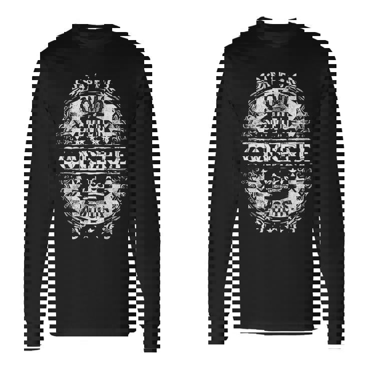 Un Conserje Molon Divertido Humor Para Hombre Camiseta de manga larga Ideas de regalos