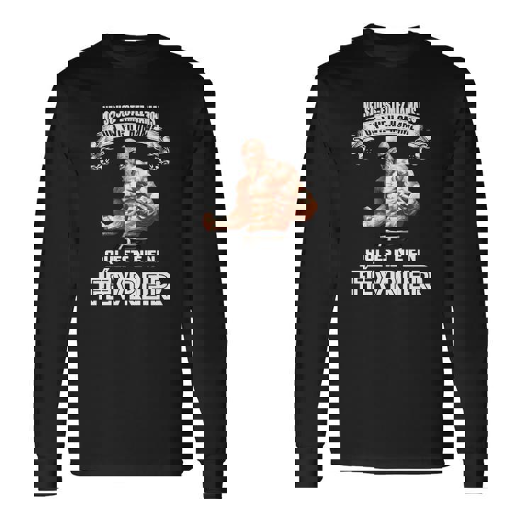 Un Vieil Homme Qui Est Ne En Fevrier T-Shirt T-shirt à manches longues
