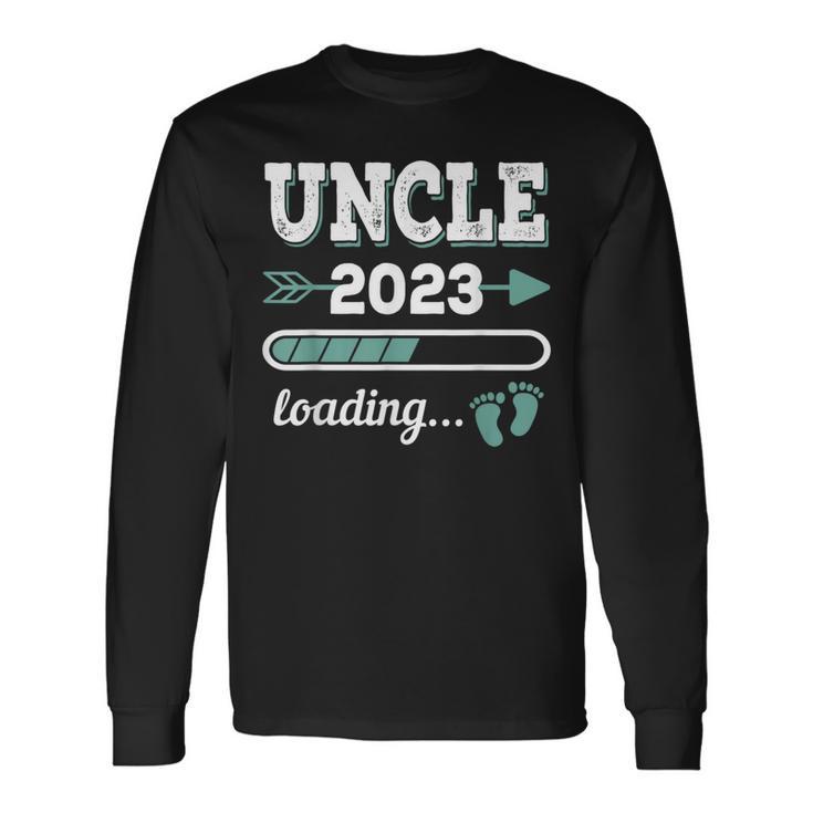 Uncle 2023 Loading Uncle-To-Be Expectant Uncle 2023 Long Sleeve T-Shirt