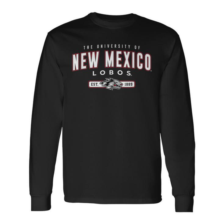 Unm-Merch-9 University Of New Mexico Long Sleeve T-Shirt