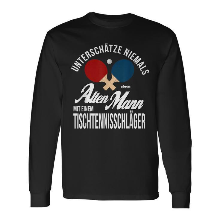 Unterschatzniemals Einen Alte Mann Unterschatze Langarmshirts Geschenkideen