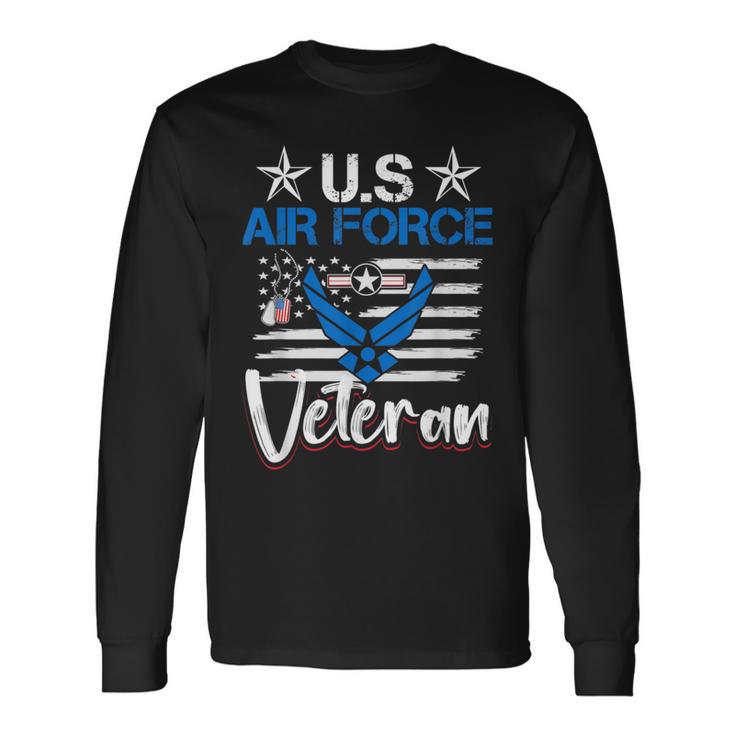 Us Air Force Veteran Us Air Force Veteran Long Sleeve T-Shirt