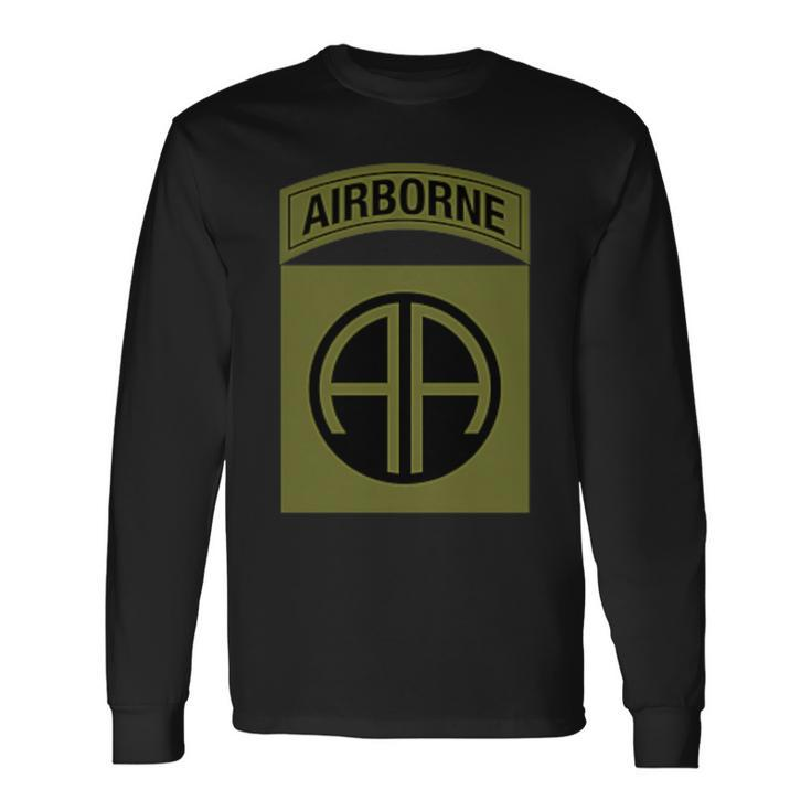 Us Army 82Nd Airborne Division Military Morale Long Sleeve T-Shirt