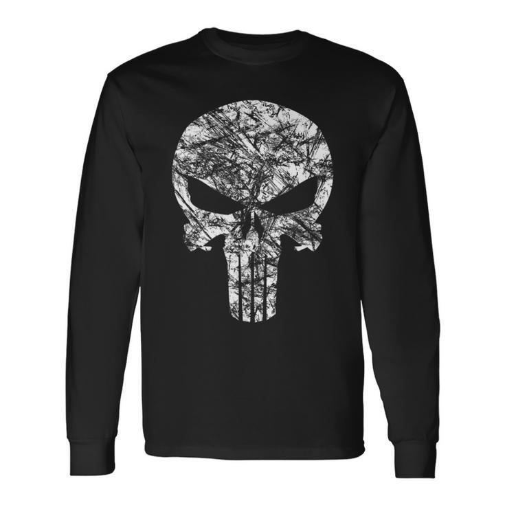 Us Navy Seals  Original Navy Seals Skull Long Sleeve T-Shirt