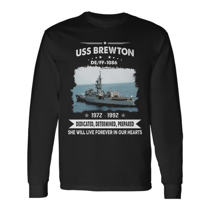 Uss Brewton Ff Long Sleeve T-Shirt