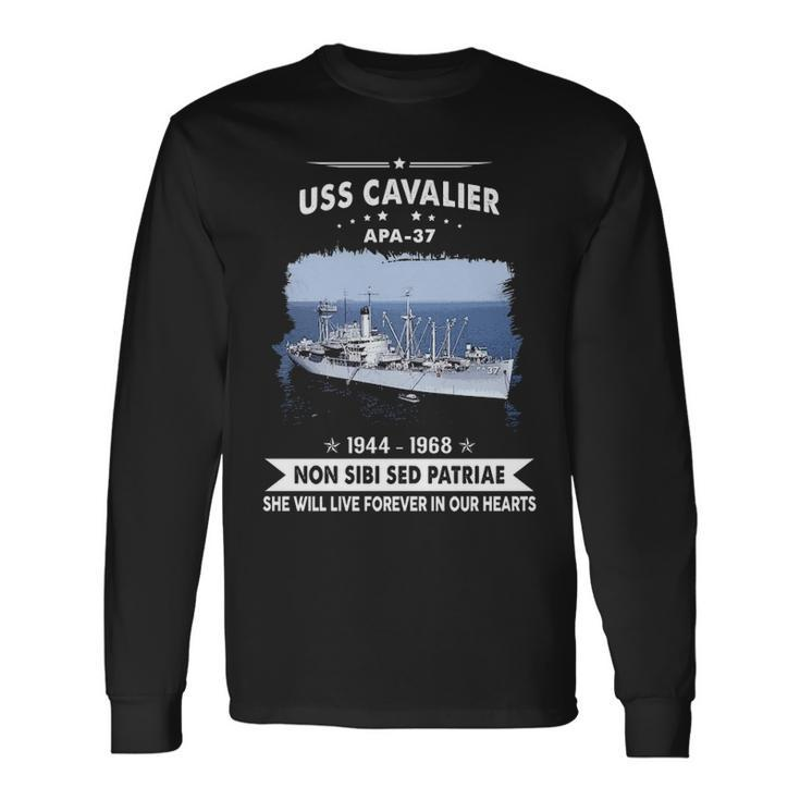 Uss Cavalier Apa Long Sleeve T-Shirt