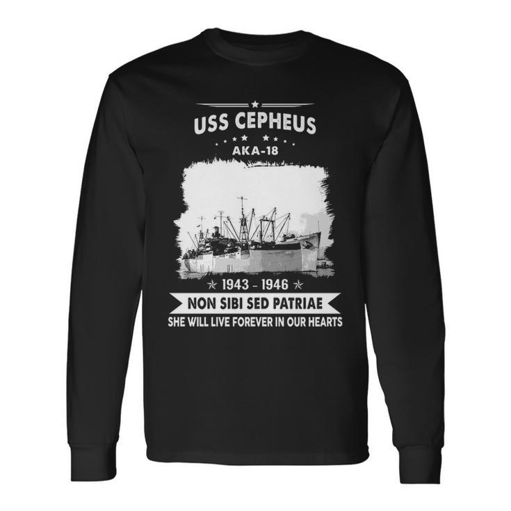 Uss Cepheus Aka Long Sleeve T-Shirt