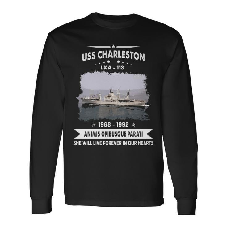 Uss Charleston Lka Long Sleeve T-Shirt