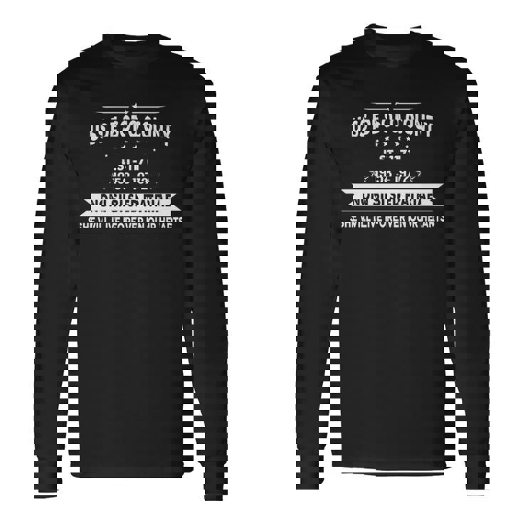 Uss De Soto County Lst Long Sleeve T-Shirt