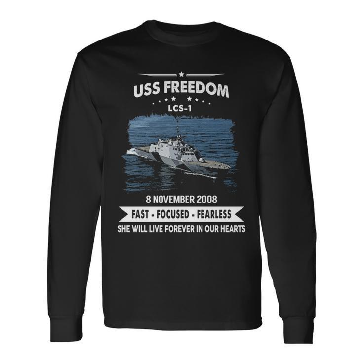 Uss Freedom Lcs Long Sleeve T-Shirt