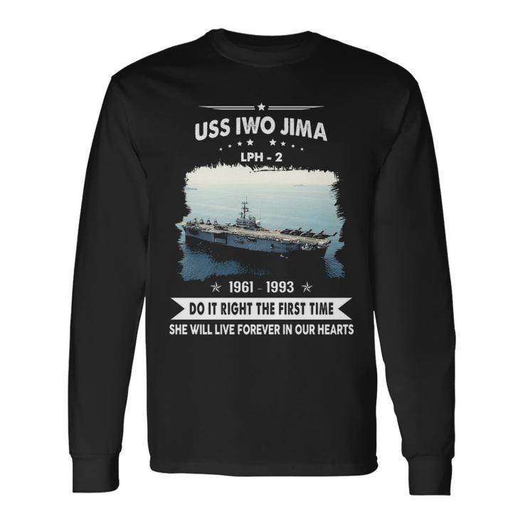 Uss Iwo Jima Lph Long Sleeve T-Shirt