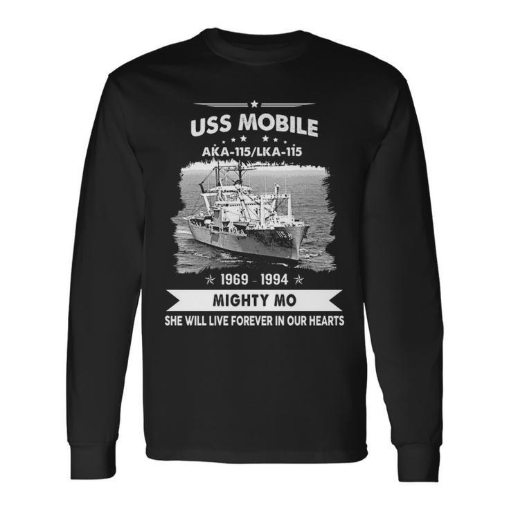 Uss Mobile Lka Long Sleeve T-Shirt