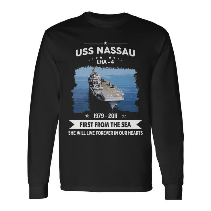 Uss Nassau Lha Long Sleeve T-Shirt