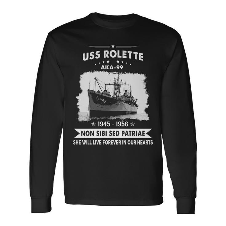 Uss Rolette Aka Long Sleeve T-Shirt