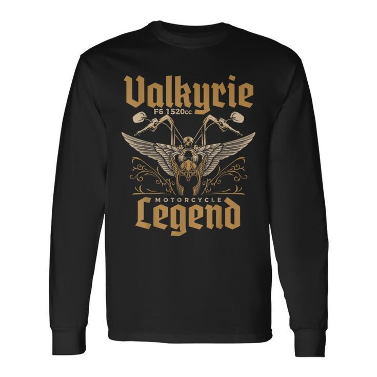 Valkyrie F6 1520Cc Motorcycle Legend Biker Langarmshirts Geschenkideen