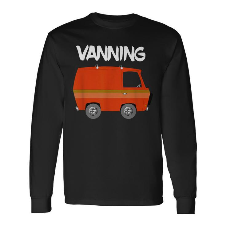Vanning Van 70S Van Hippie Long Sleeve T-Shirt