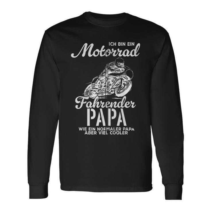 Vateratertag Geschenk Biker Papa Motorrad Spruch Kapuzenjacke Langarmshirts Geschenkideen