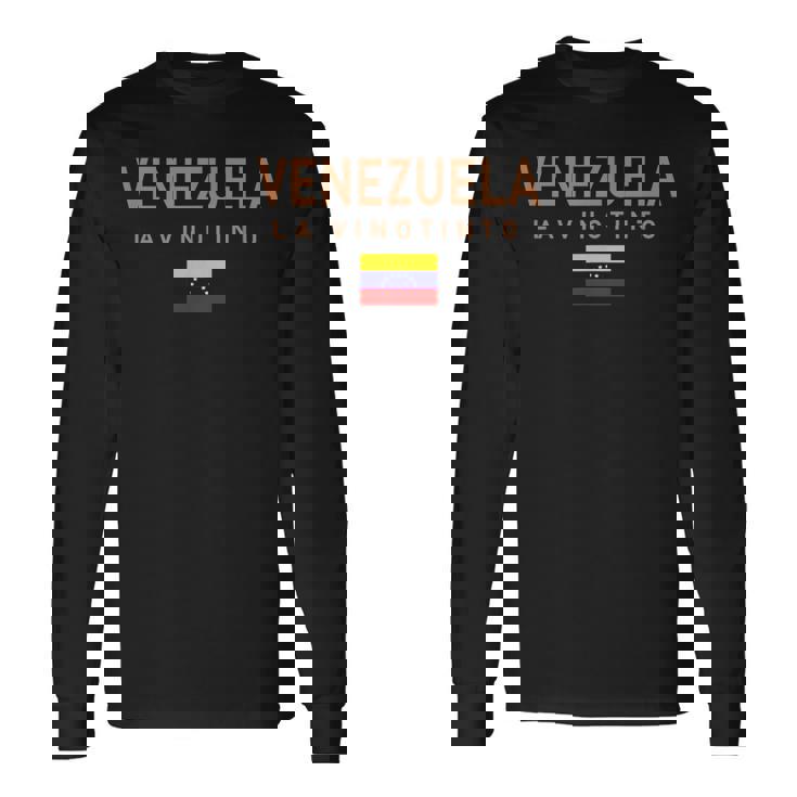 Venezuela Lainotinto Team Camiseta de manga larga