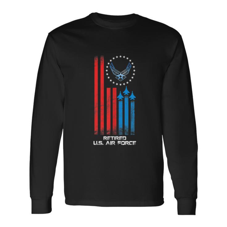 Veteran Of The United States Air Force Retired Usaf Veteran Long Sleeve T-Shirt