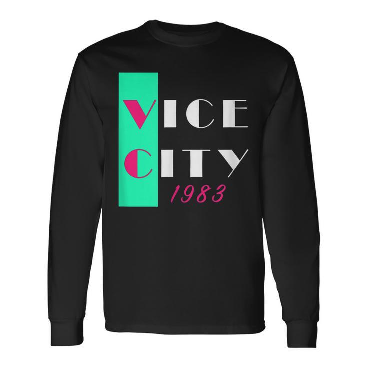 Vice City 1983 Long Sleeve T-Shirt